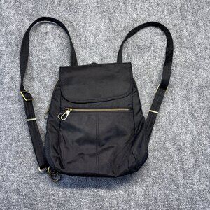 Travelon Anti-Theft Classic Small Convertible Backpack Crossbody Black RFID